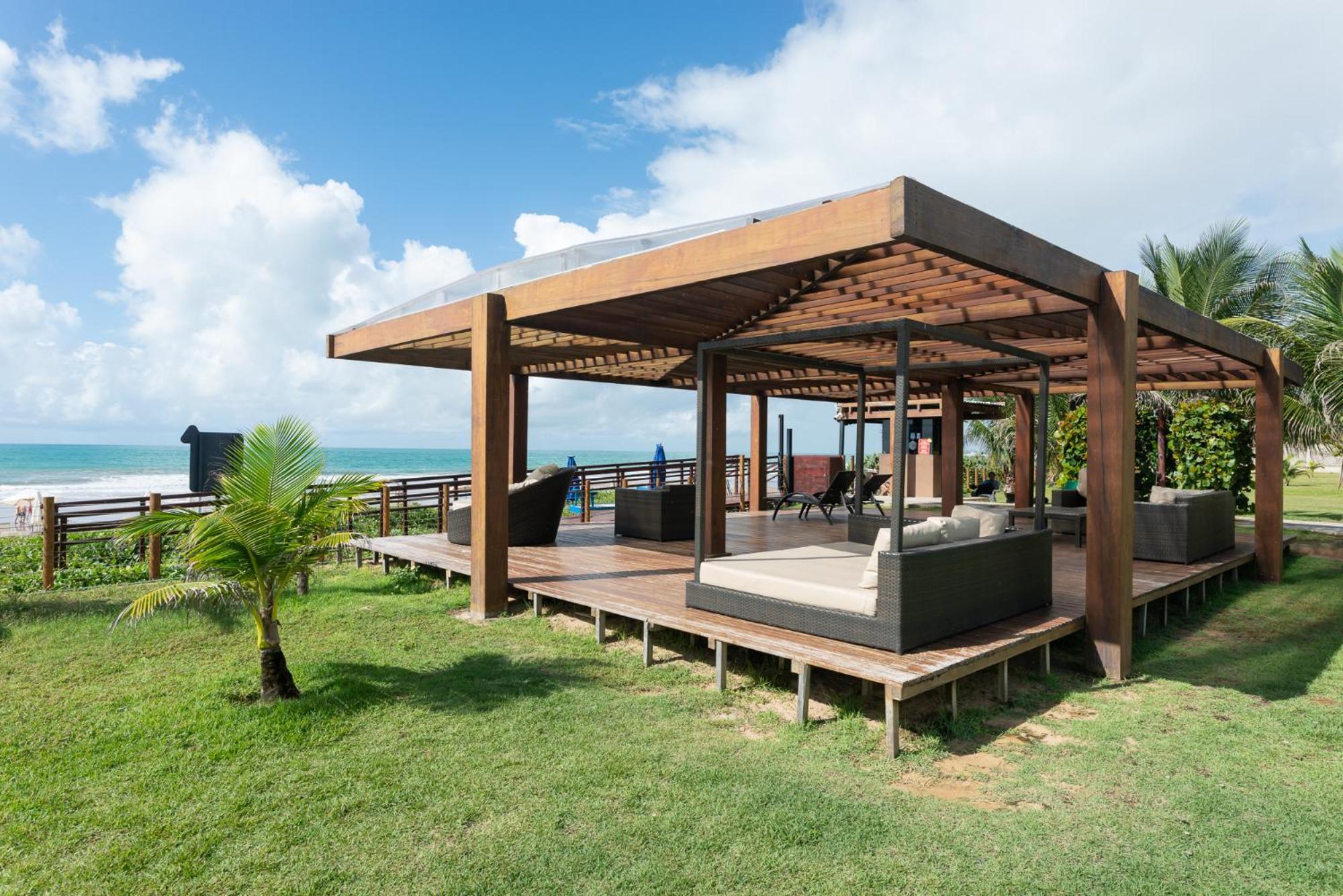 Apartamento Cupe Living Beira Mar Flat Luxo Sofisticado 3qts *