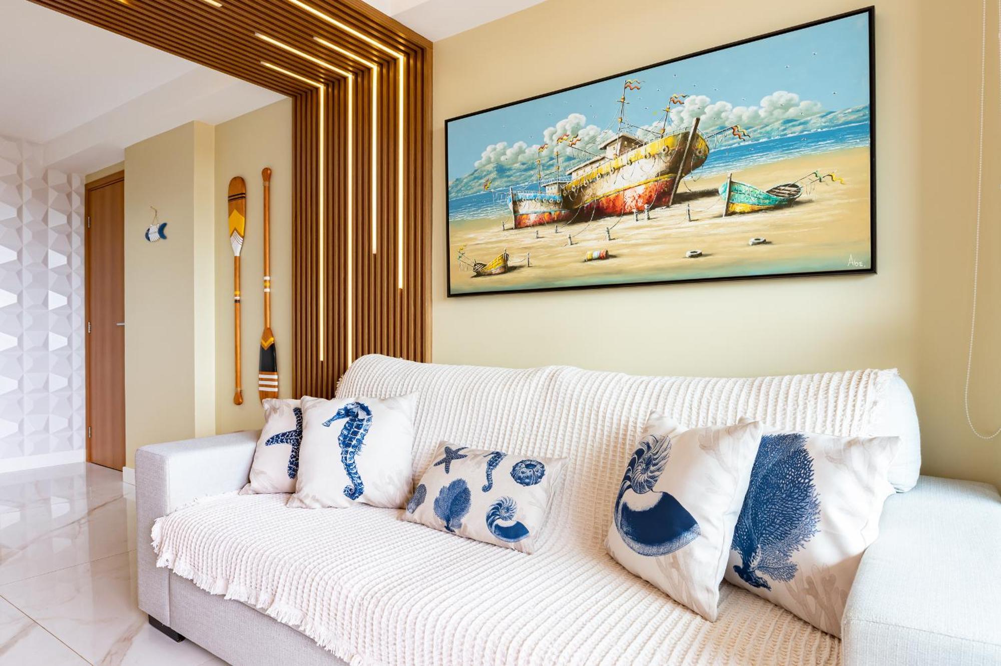 Cupe Living Beira Mar Flat Luxo Sofisticado 3qts