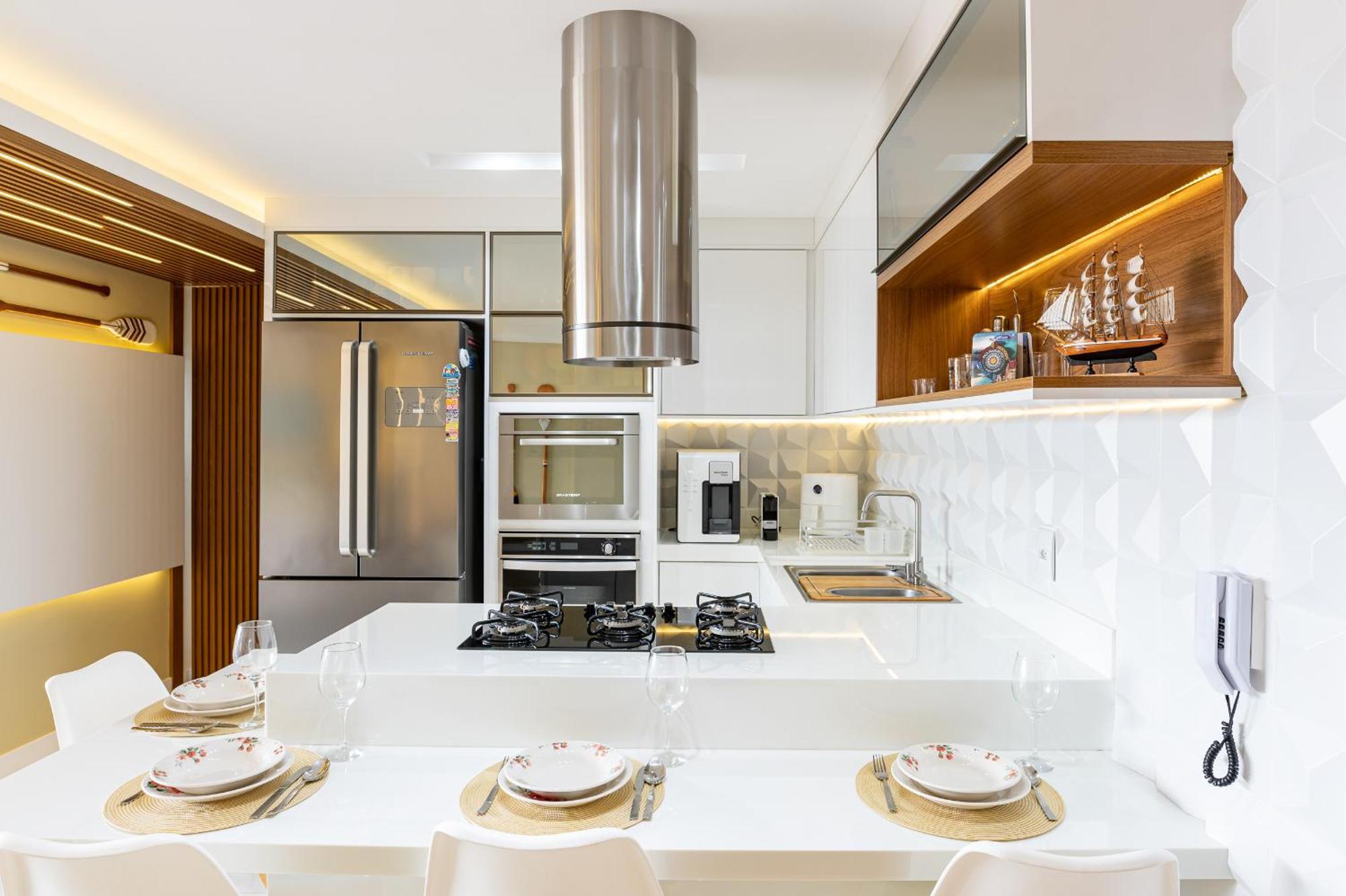 Cupe Living Beira Mar Flat Luxo Sofisticado 3qts Apartamento *