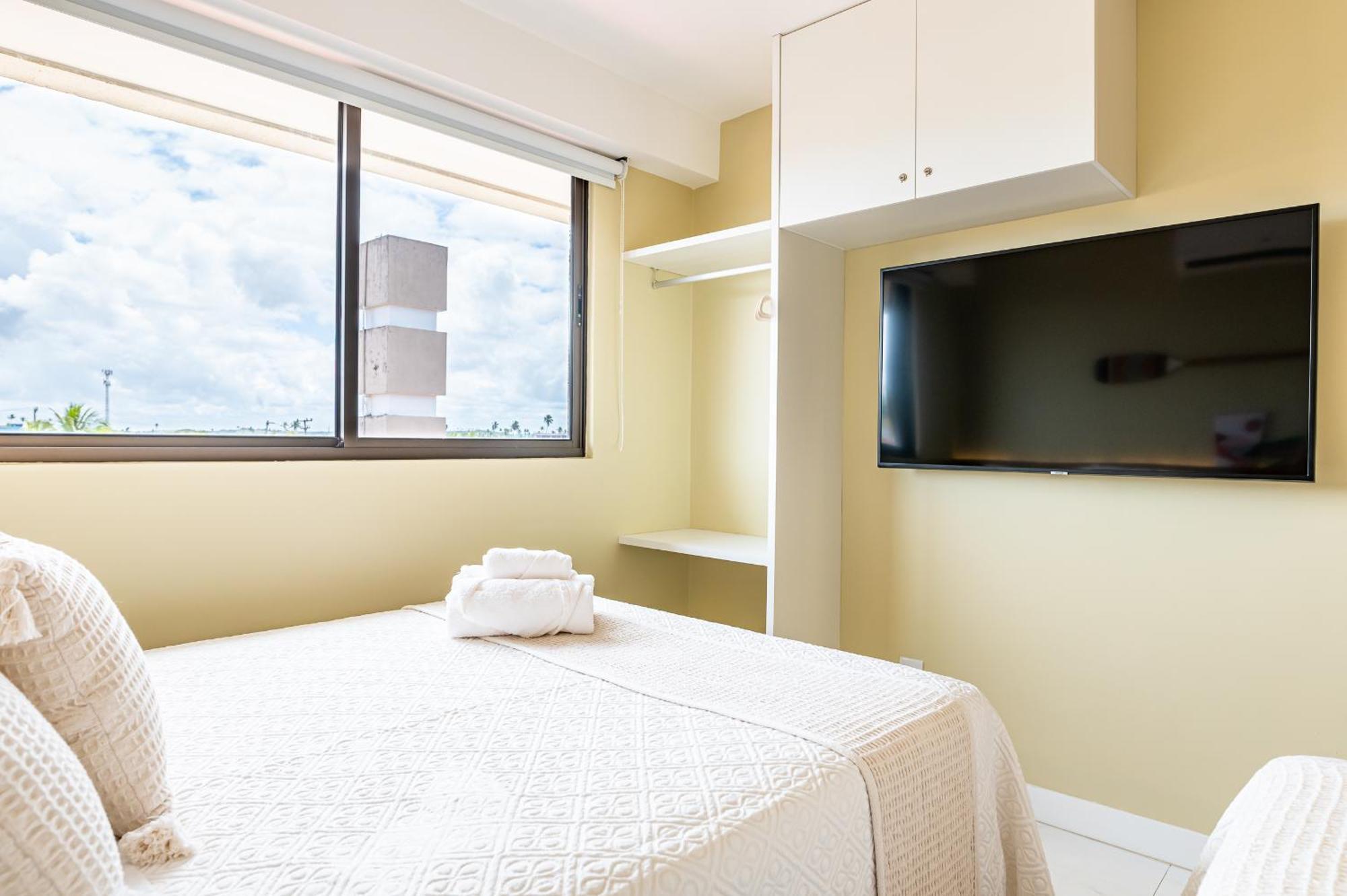 Cupe Living Beira Mar Flat Luxo Sofisticado 3qts Apartamento Pôrto das Galinhas