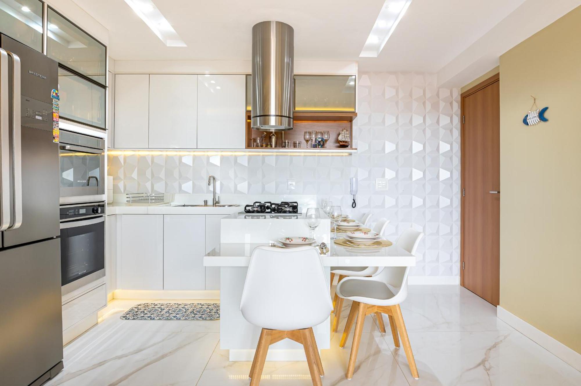Apartamento Cupe Living Beira Mar Flat Luxo Sofisticado 3qts *