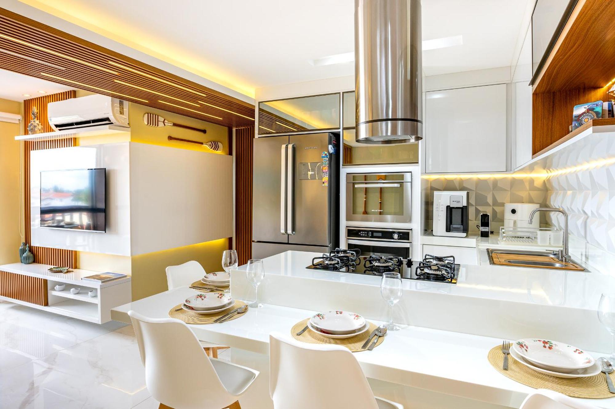 Cupe Living Beira Mar Flat Luxo Sofisticado 3qts Pôrto das Galinhas