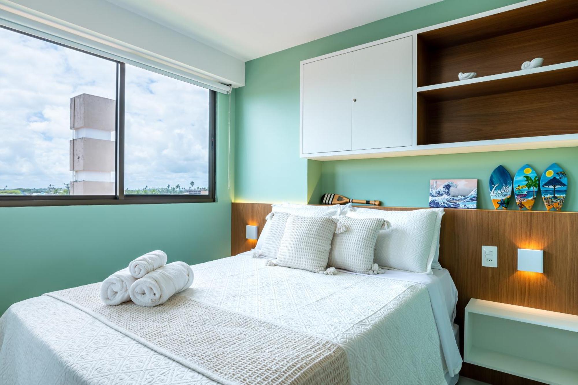 Apartamento Cupe Living Beira Mar Flat Luxo Sofisticado 3qts